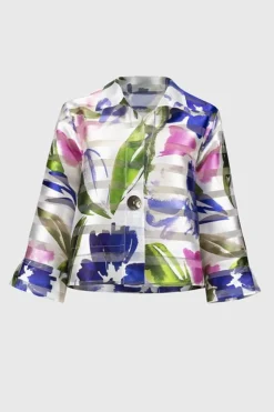 Joseph Ribkoff Blouse Multicolor 251776 New