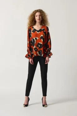Joseph Ribkoff Blouse Oranje 233201 New