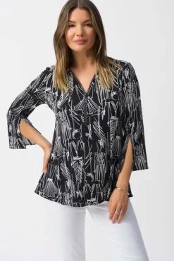 Joseph Ribkoff Blouse Zwart 251181 New