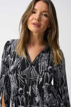 Joseph Ribkoff Blouse Zwart 251181 New