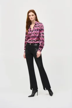 Joseph Ribkoff Flare Broek 243139 Zwart Discount