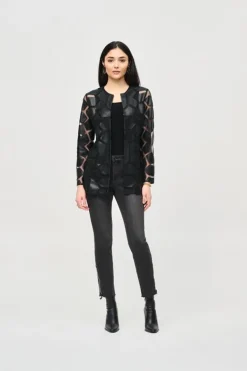 Joseph Ribkoff Jacket 241905F24 Zwart Best