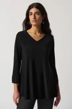 Joseph Ribkoff Tuniek Zwart 233079 Online