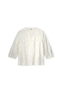 KYRA Blouse Xaaf-S25 Wit Discount