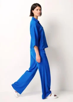 KYRA Broek Helena-s24 Blauw Discount