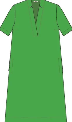 KYRA Jurk Mare-s25 Groen Outlet