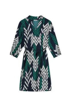 KYRA Jurk Susan Dotted Print Outlet