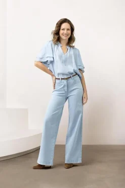 Label DOT Top 2511022 Adda Blauw Best