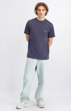 Law of the Sea T-Shirt LAW-10070 Blauw Clearance