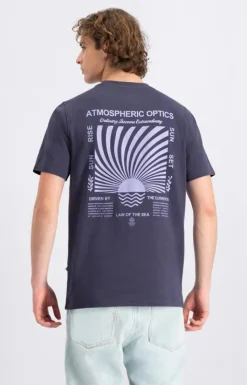 Law of the Sea T-Shirt LAW-10070 Blauw Clearance