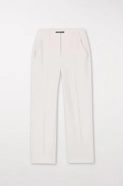 Luisa Cerano Pantalon Off-white 678486/3453-0 Outlet