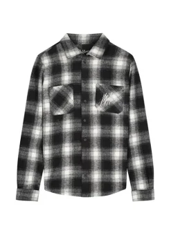 Malelions Unity Shirtjacket Lichtgrijs