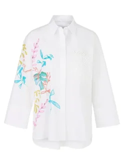 Marc Cain Collections Blouse YC 51.34 W94 New