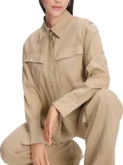 Marc Cain Collections Blouse YC 51.41 W70 Bruin Clearance