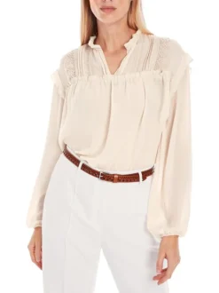 Marc Cain Collections Blouse YC 51.36 W30 Wit Clearance