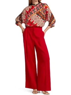 Marc Cain Collections Broek UC 81.42 W47 Rood