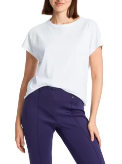 Marc Cain Collections T-Shirt WC 48.46 J36 Wit Outlet