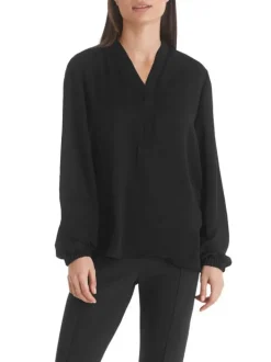Marc Cain Essentials Blouse +E 51.03 W10 Zwart New
