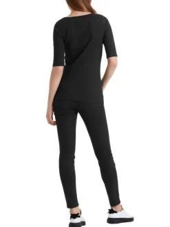Marc Cain Essentials T-Shirt +E 48.09 J50 Zwart Online