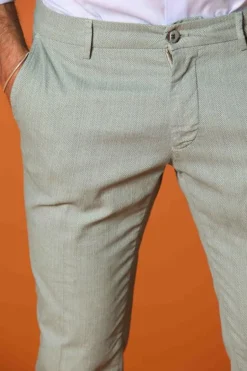 Masons Mason's Pantalon Groen CBE543/Torino Sale