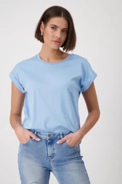 Monari Blouse 409521 Blauw Discount