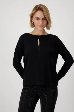 Monari Blouse 808631 Zwart Clearance