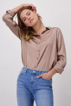 Monari Blouse 808383 Bruin