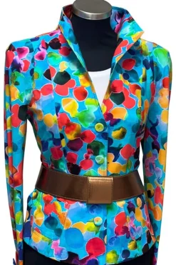 MOQ Blazer Multi Colour Mare New