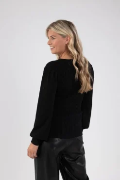 NUKUS N U K U S Trui FW240624 Zwart