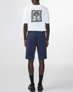 NN07 Shorts Crown 1090 Blauw Hot