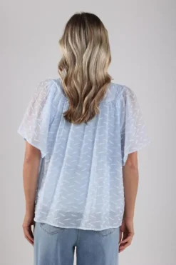 NUKUS Blouse NKS02065 Blauw New