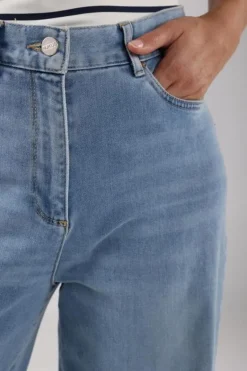 NUKUS Broek NKS09023 Blauw Clearance