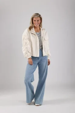NUKUS Broek NKS09023 Blauw Clearance