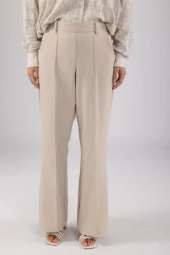 NUKUS Broek NKS09033 Zand Discount