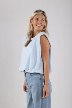 NUKUS Top NKS01064 Blauw Online