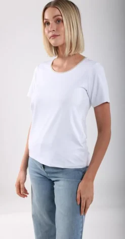 NUKUS Top NKS01089 Wit Outlet
