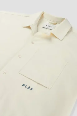 Olaf Cotton Line SS Shirt Off-White M160311 Sale