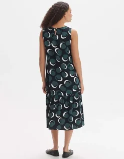 OPUS Jurk Wicy city Groen Best