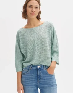 OPUS T-Shirt Semilia Groen Clearance