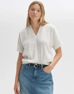 OPUS T-Shirt Seralia Off-white Outlet