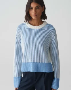 OPUS Vest Pagula Blauw Discount