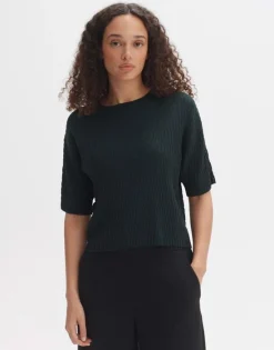 OPUS Vest Pinu structure Groen Discount