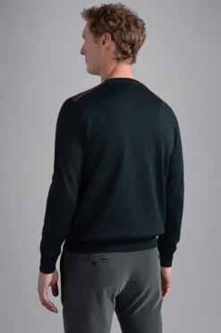 Paul And Shark Paul & Shark Crewneck Sweater 13311040 Groen Discount