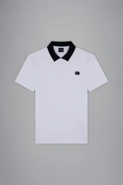 Paul And Shark Paul & Shark Knitted Piqué Polo Wit 23411263 Best