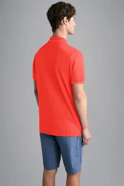 Paul And Shark Paul & Shark Knitted Piqué Polo Rood 24411229 Online