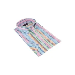 Paul And Shark Paul & Shark Overhemd 22413233 Roze Dessin