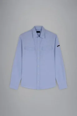 Paul And Shark Paul & Shark Oxford Shirtjacket blauw 24413339 Online