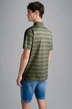 Paul And Shark Paul & Shark Piqué Polo Shirt Groen 24411263 New