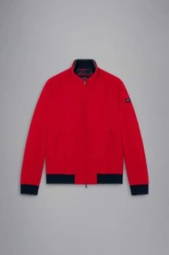 Paul And Shark Paul & Shark Save the Sea Bomber Rood 13312047 Hot
