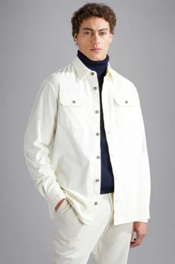 Paul And Shark Paul & Shark Shirtjacket Off-white 14313179 Sale